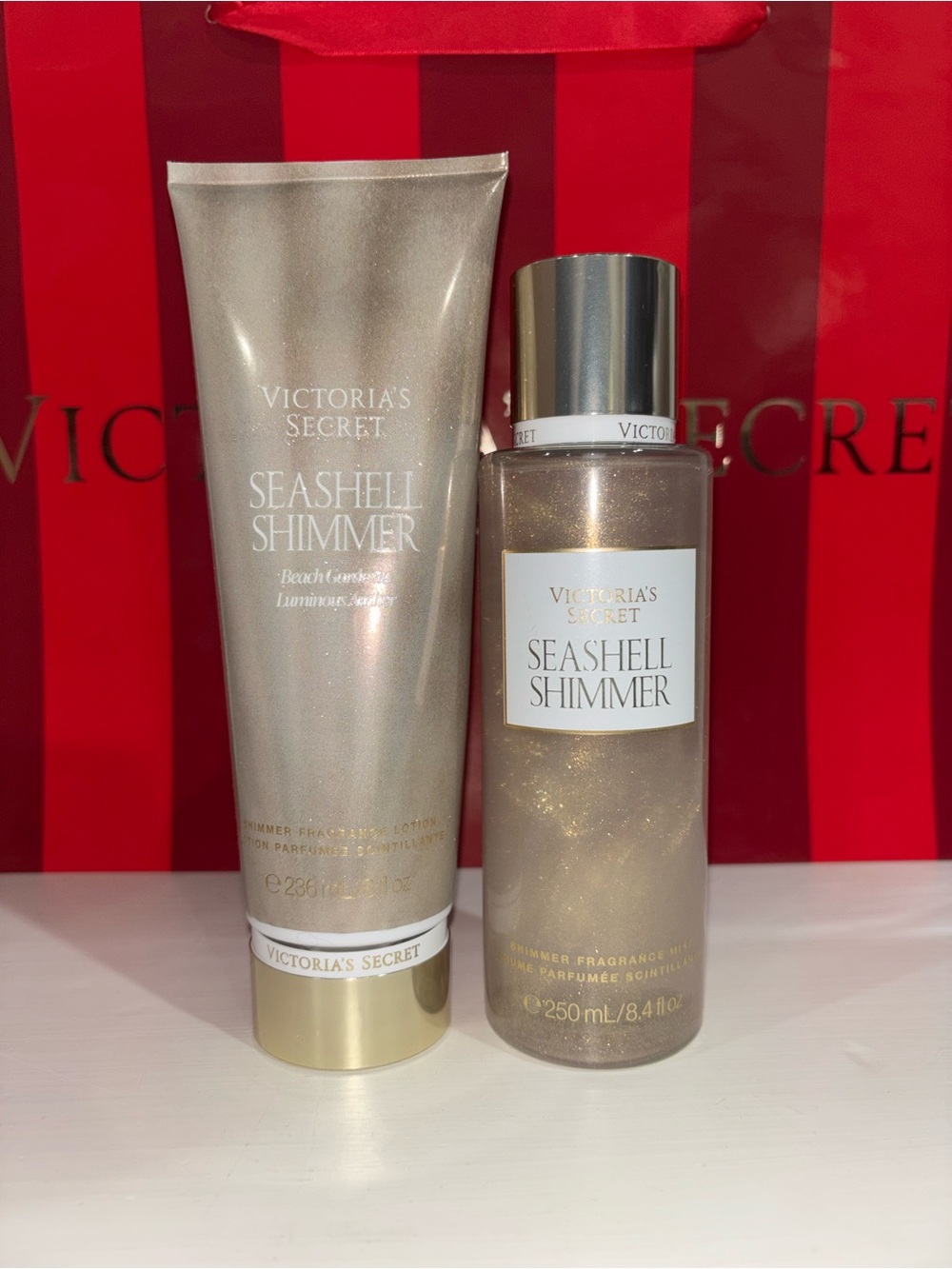 Victoria Secret Seashell Shimmer Set